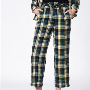 Lucca x Wildfang Plaid Pants